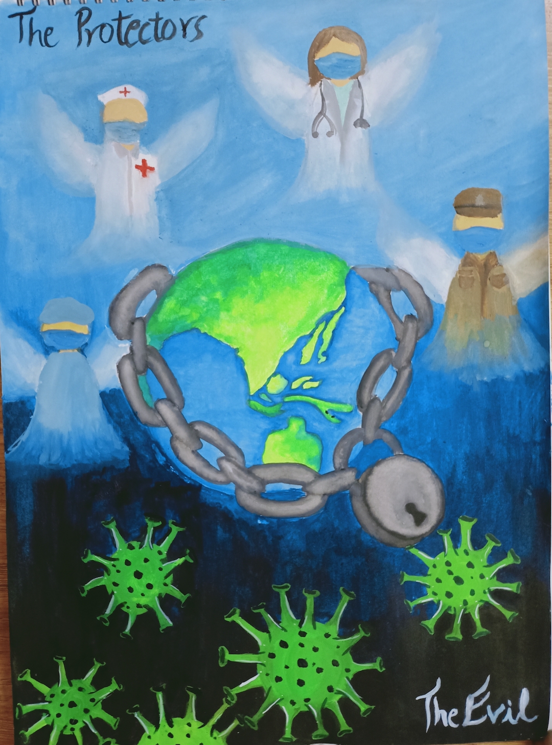What's the future of earth? These kids paint the answers