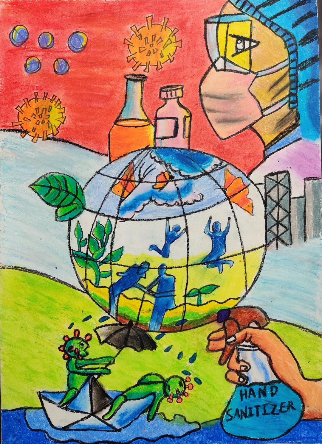 Outstanding Artworks of “Metropolis through Children's Eyes” International  Youth Drawing Contest